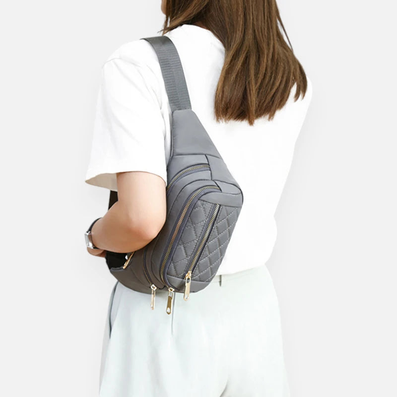 Sac banane tissu matelassé tendance Lise