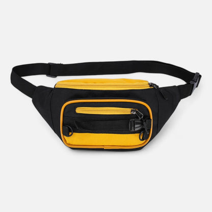 Sac banane tissu bi-color tendance Yolande