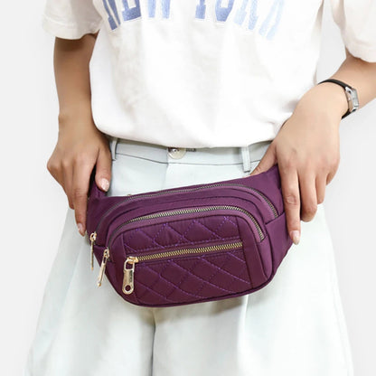 Sac banane tissu matelassé tendance Lise