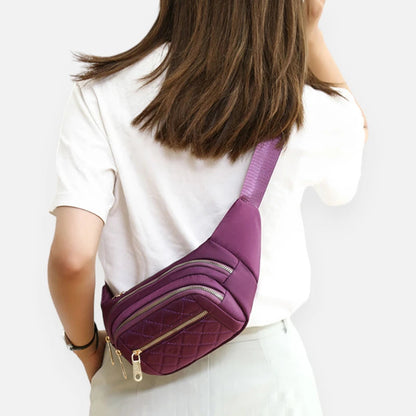 Sac banane tissu matelassé tendance Lise