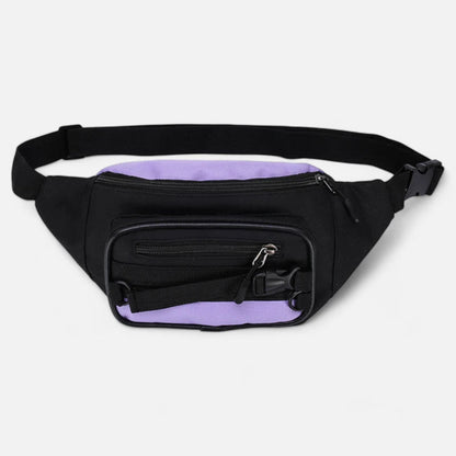 Sac banane tissu bi-color tendance Yolande