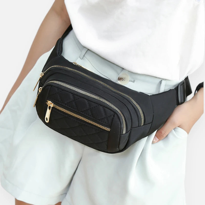 Sac banane tissu matelassé tendance Lise