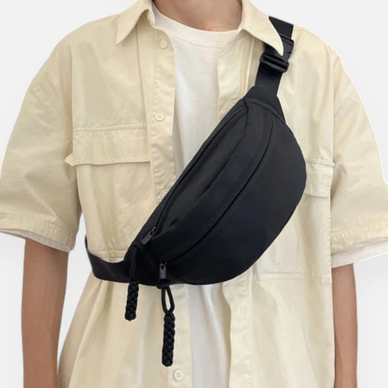 Sac banane tissu tendance Violette