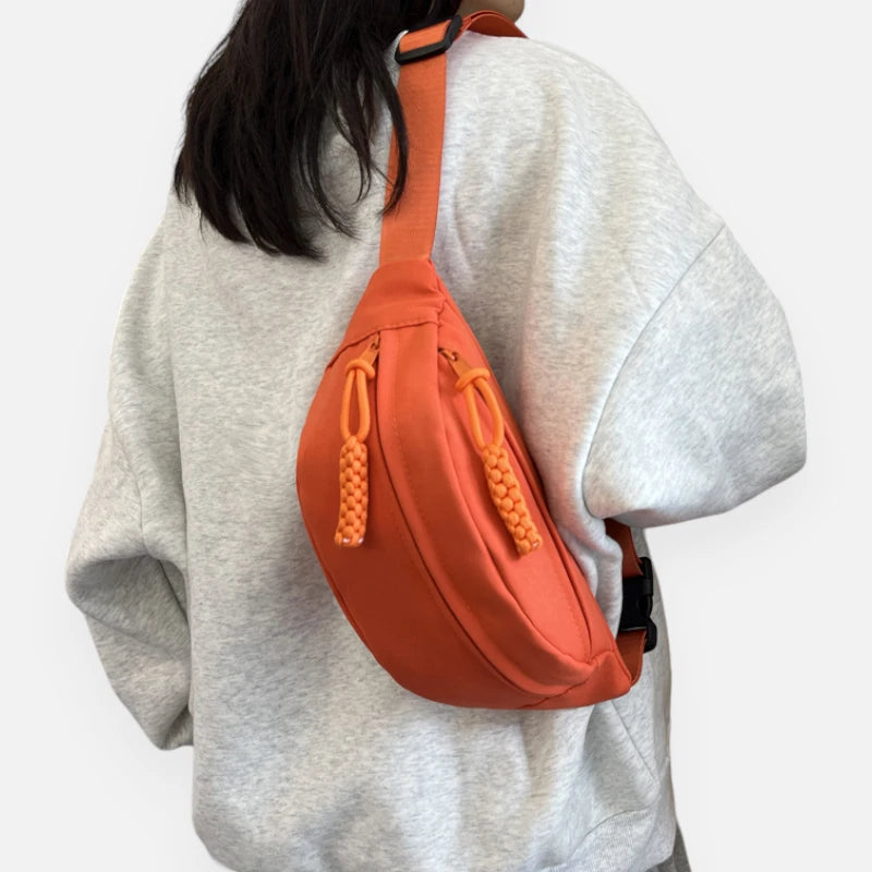 Sac banane tissu tendance Violette