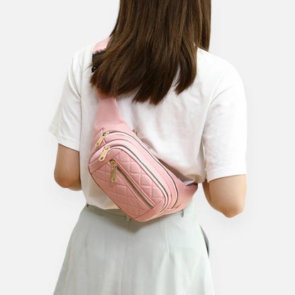 Sac banane tissu matelassé tendance Lise