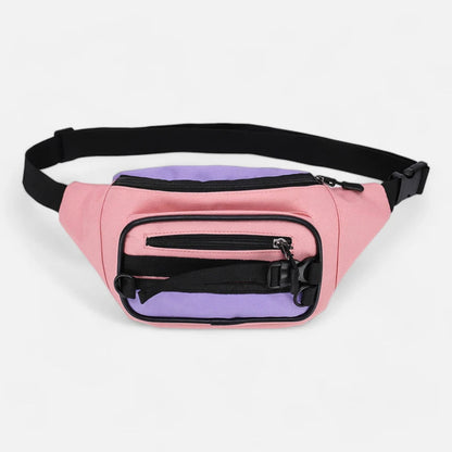 Sac banane tissu bi-color tendance Yolande