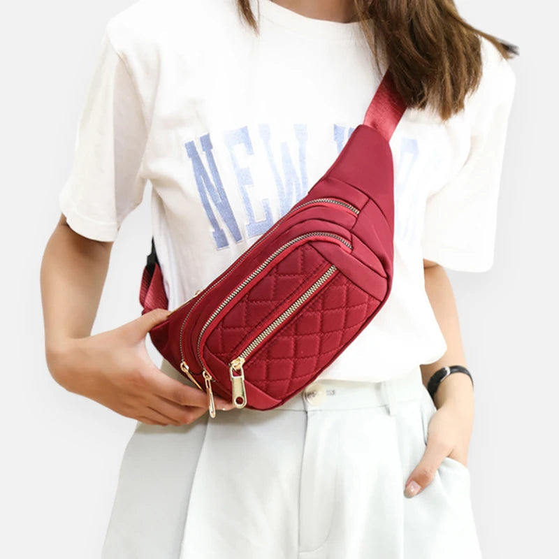 Sac banane tissu matelassé tendance Lise