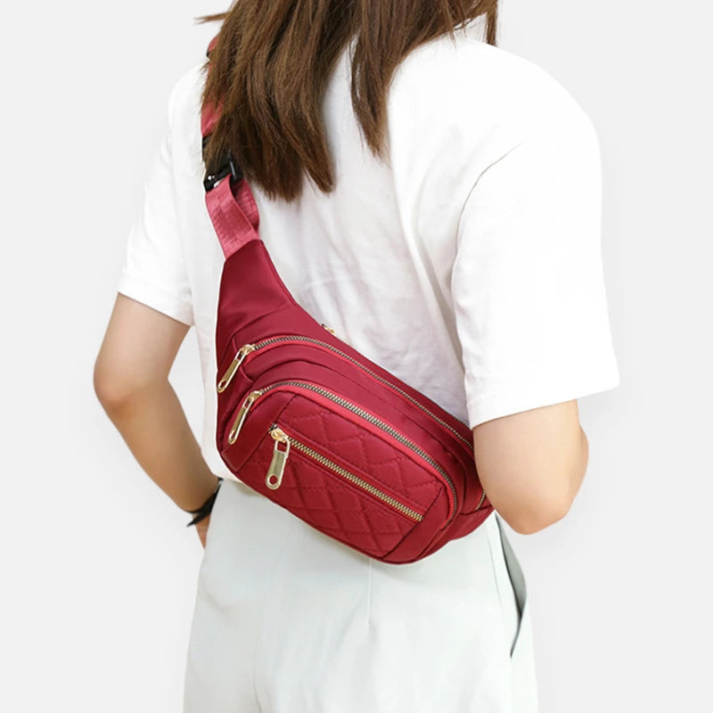 Sac banane tissu matelassé tendance Lise