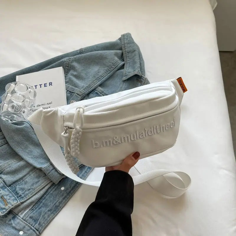 Grand sac banane tendance à bandoulière Pauline