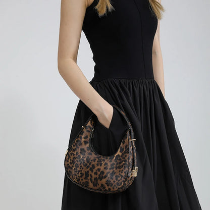 Petit sac à main bandoulière épaule motif animalier au design personnalisé et moderne Octavie