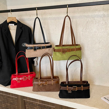 Grand sac à main cabas avec finitions dorées Victoire