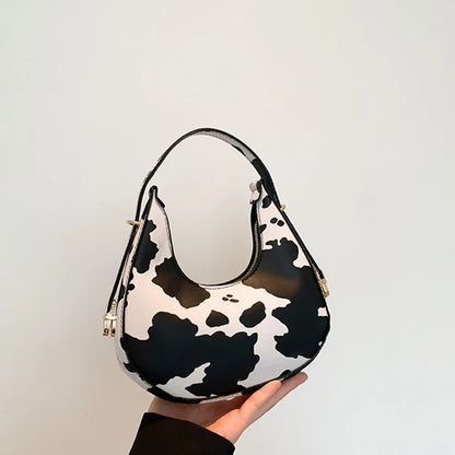 Petit sac à main bandoulière épaule motif animalier au design personnalisé et moderne Octavie