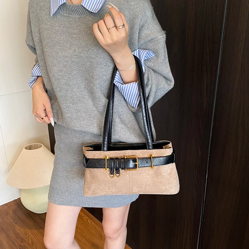 Grand sac à main cabas avec finitions dorées Victoire