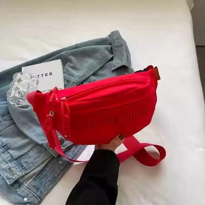 Grand sac banane tendance à bandoulière Pauline