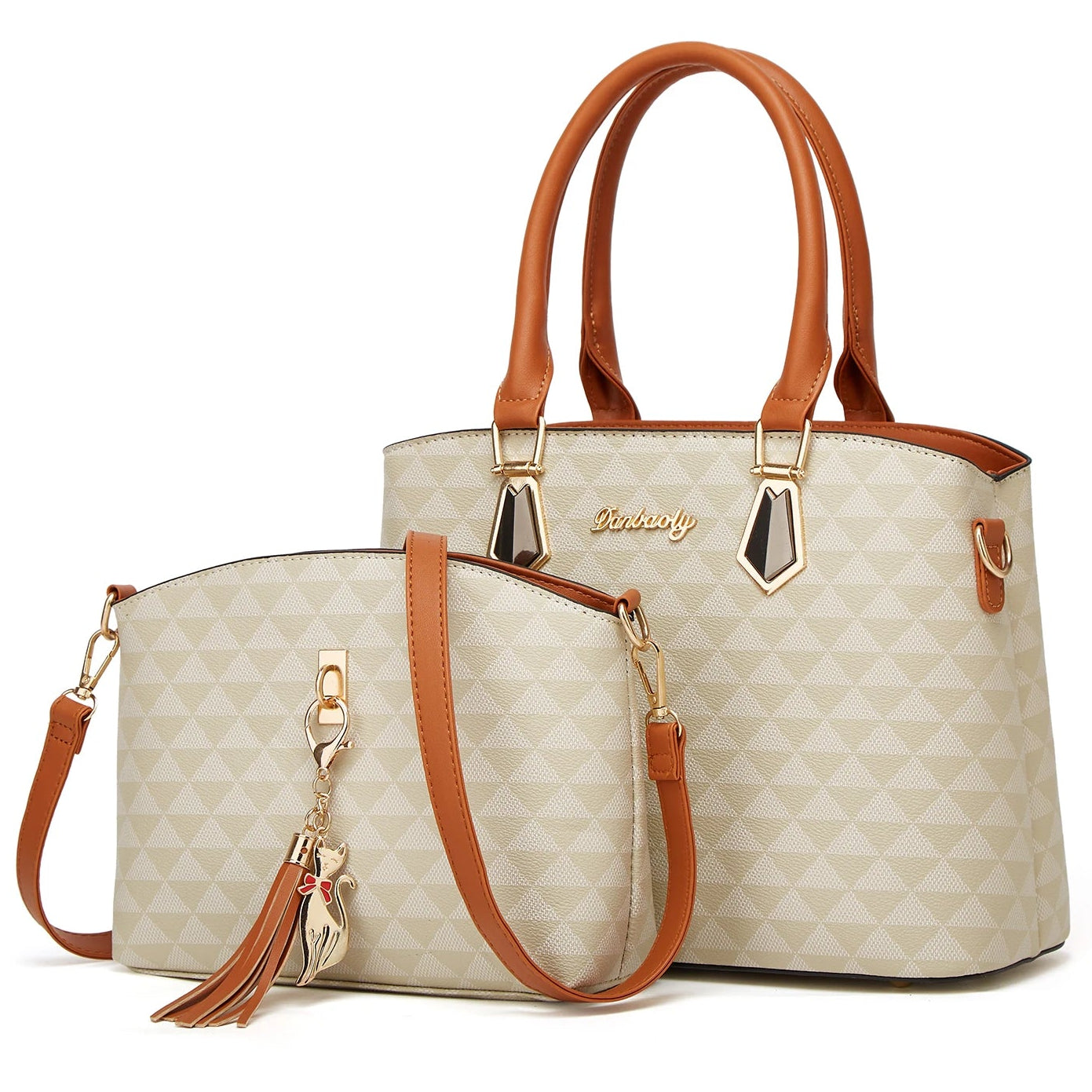 Ensemble sac à main et pochette bandoulière Clara