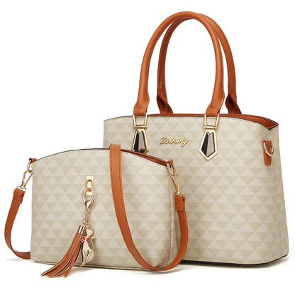 Ensemble sac à main et pochette bandoulière Clara