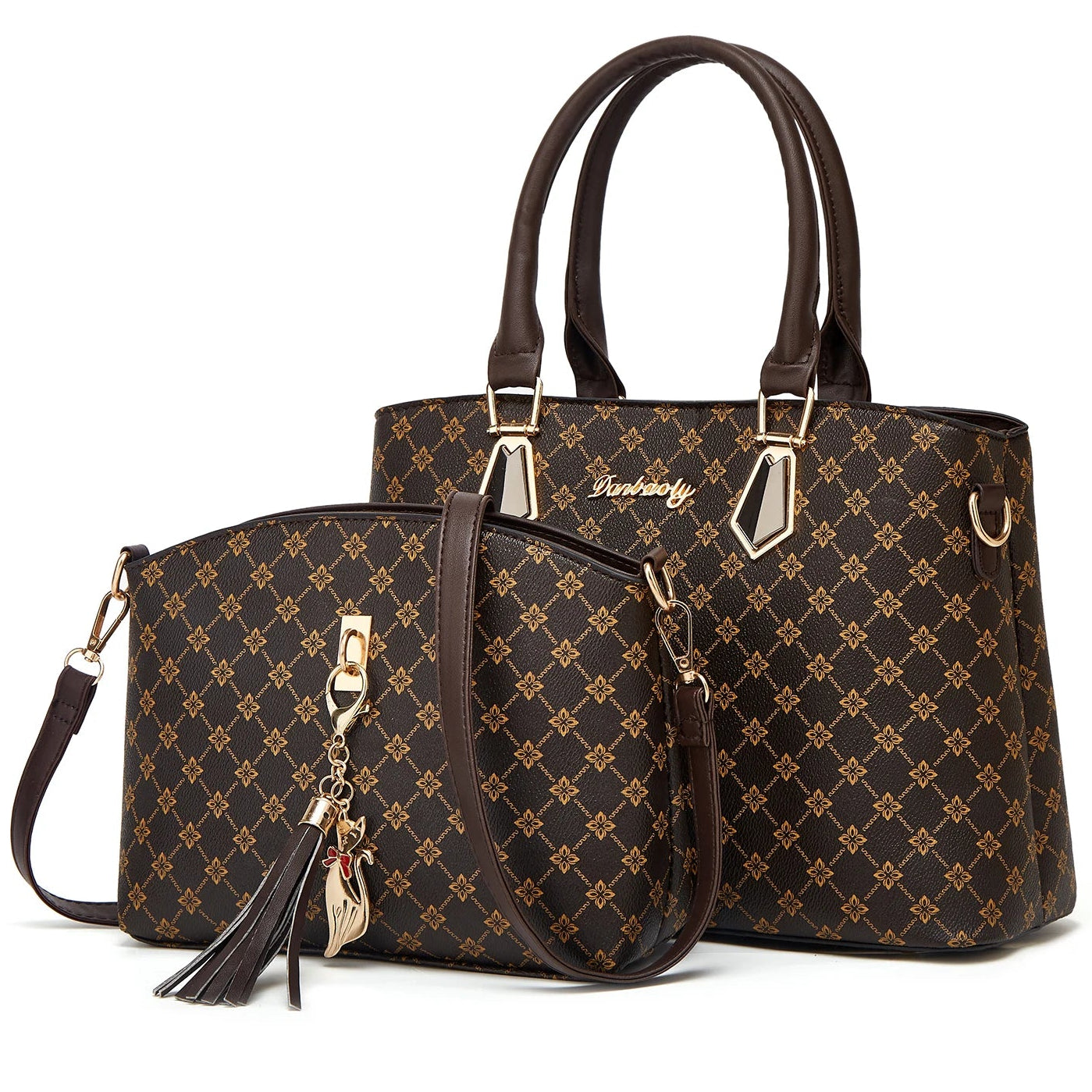 Ensemble sac à main et pochette bandoulière Clara