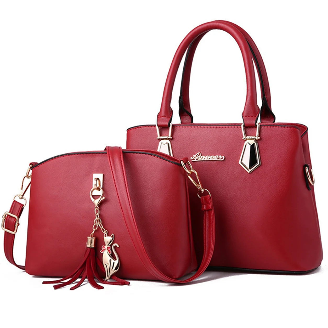 Ensemble sac à main et pochette bandoulière Clara