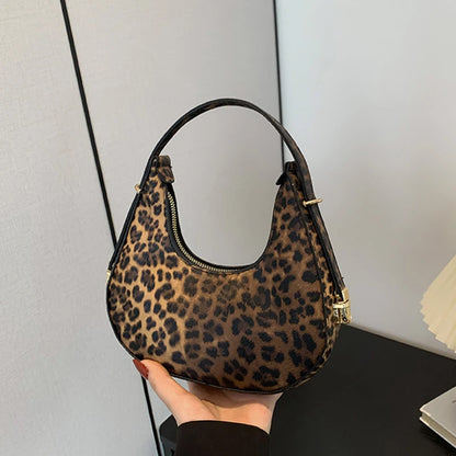 Petit sac à main bandoulière épaule motif animalier au design personnalisé et moderne Octavie