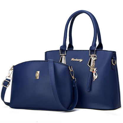 Ensemble sac à main et pochette bandoulière Clara