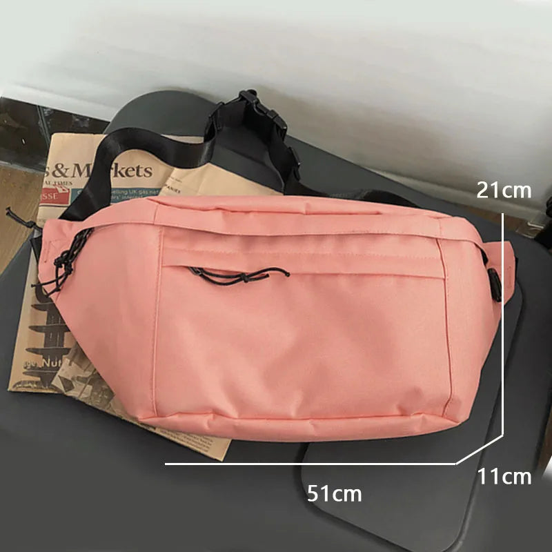 Sac banane XL en tissu tendance Francine