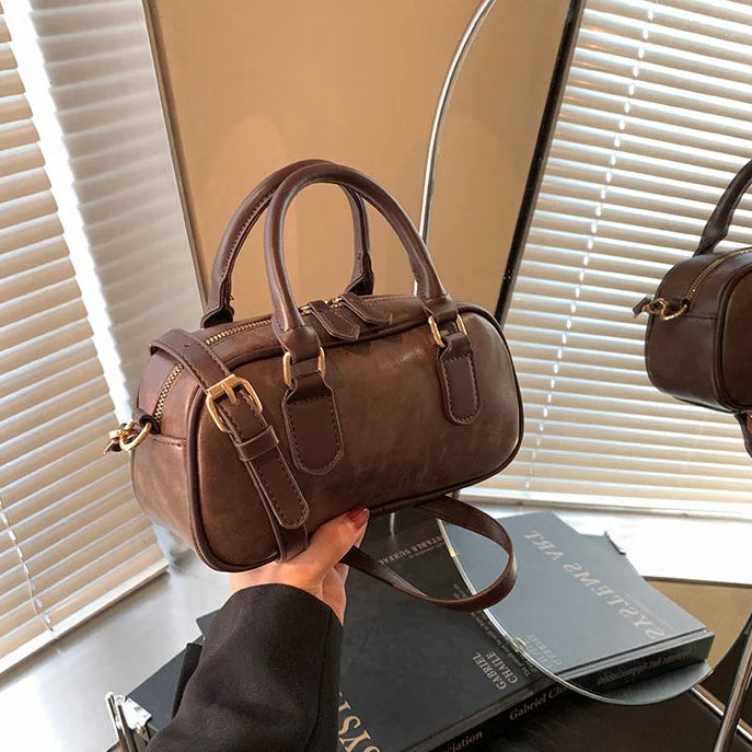 Petit Sac à main bowling classique au design épuré Manon