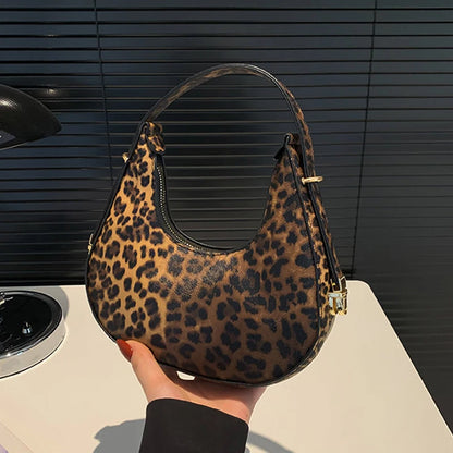 Petit sac à main bandoulière épaule motif animalier au design personnalisé et moderne Octavie