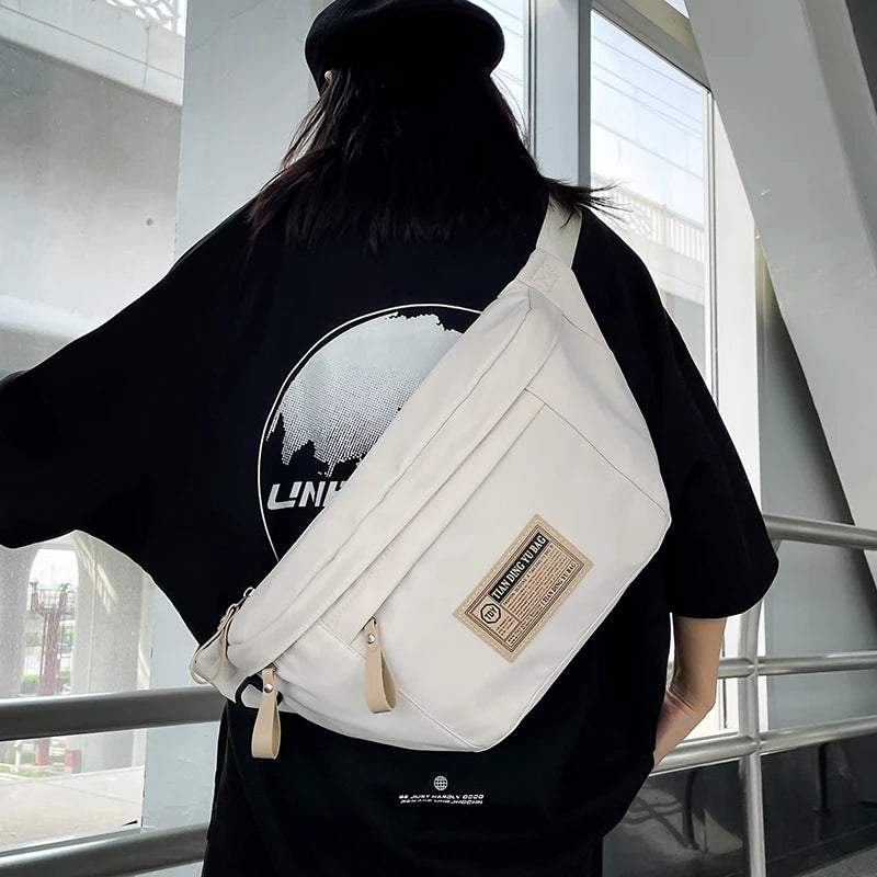 Sac banane XL en tissu tendance Odile