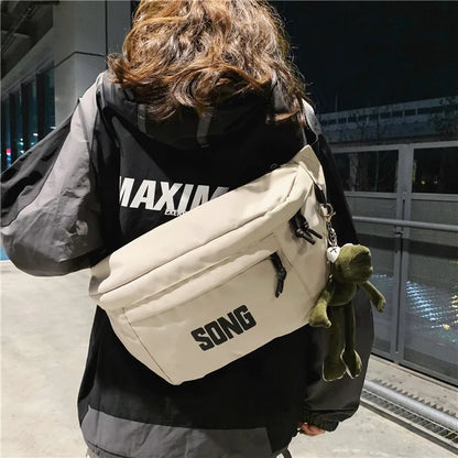 Sac banane XL en tissu tendance Corinne