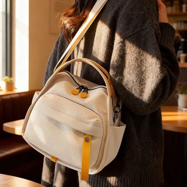 Sac à main bandoulière en nylon léger Giulia