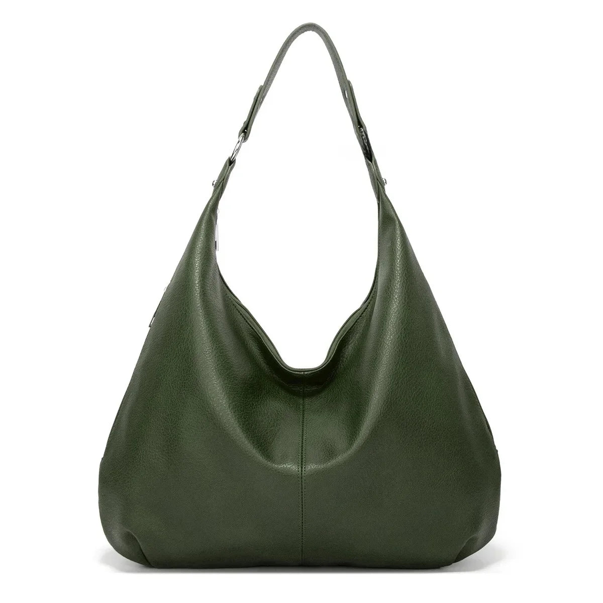 Grand sac à main hobo de cours souple Mila