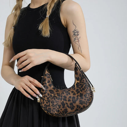 Petit sac à main bandoulière épaule motif animalier au design personnalisé et moderne Octavie