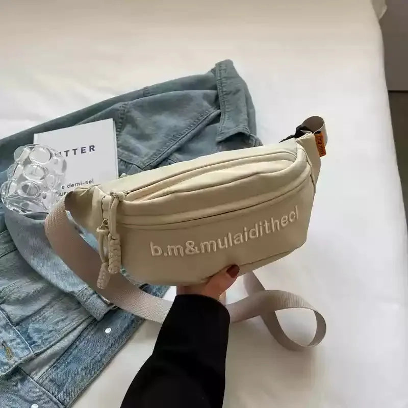 Grand sac banane tendance à bandoulière Pauline