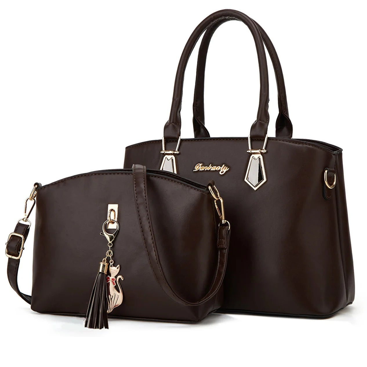 Ensemble sac à main et pochette bandoulière Clara