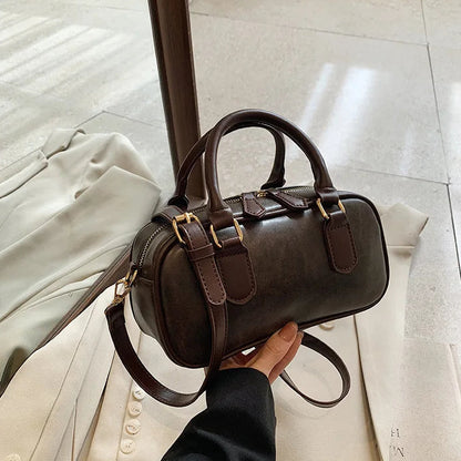 Petit Sac à main bowling classique au design épuré Manon