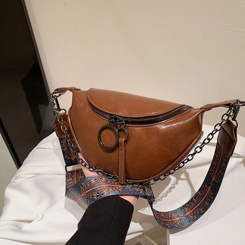 Sac banane bandoulière chic Émilie