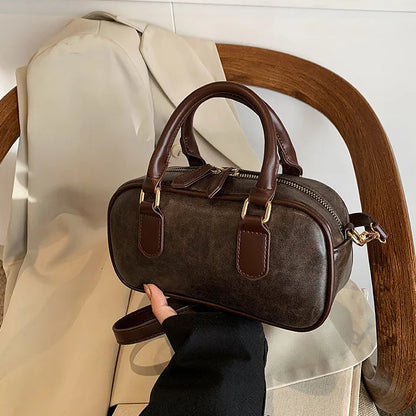 Petit Sac à main bowling classique au design épuré Manon