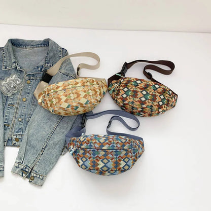 Sac banane en toile imprimé léopard sauvage et tendance Garance