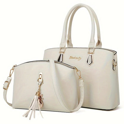 Ensemble sac à main et pochette bandoulière Clara