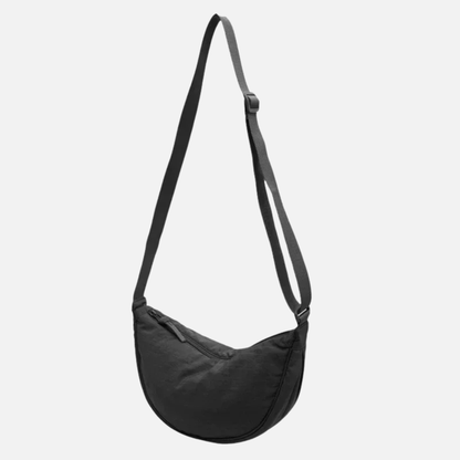 Sac à main banane demi-lune en tissu tendance Marcella