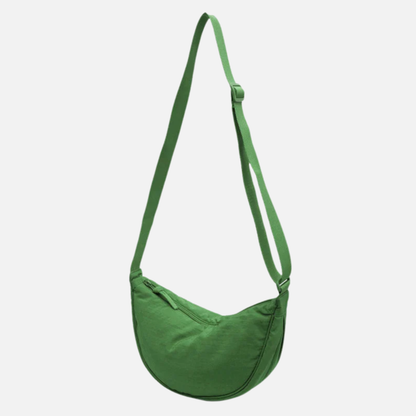 Sac à main banane demi-lune en tissu tendance Marcella