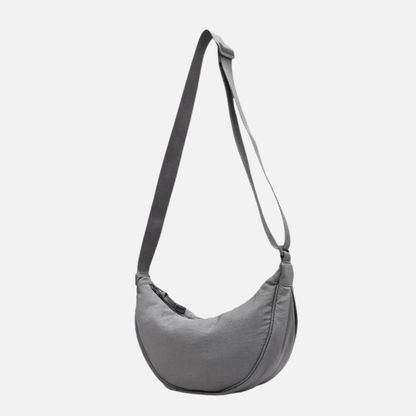 Sac à main banane demi-lune en tissu tendance Marcella