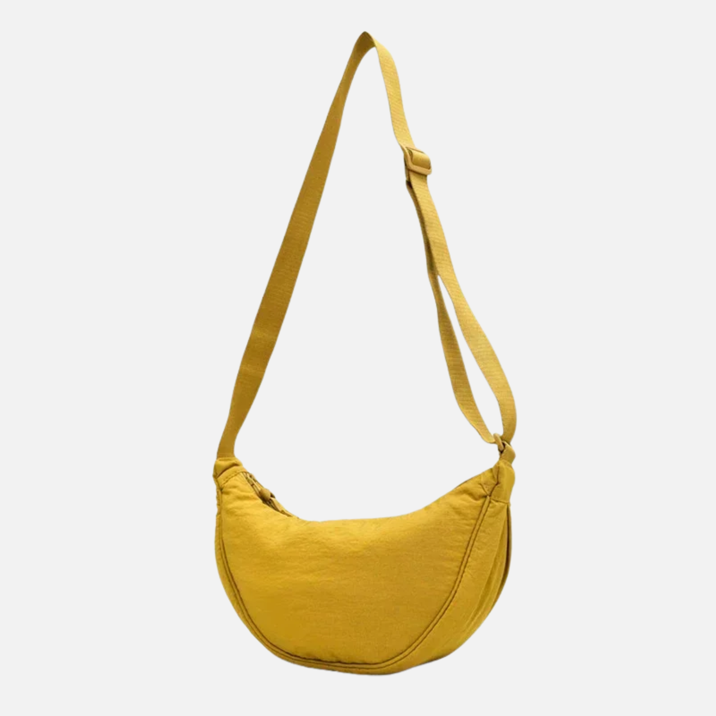 Sac à main banane demi-lune en tissu tendance Marcella