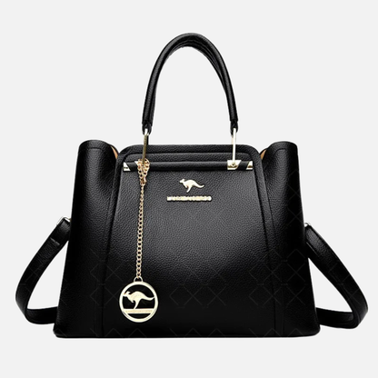 Sac à main bandoulière avec son charms doré Vittoria