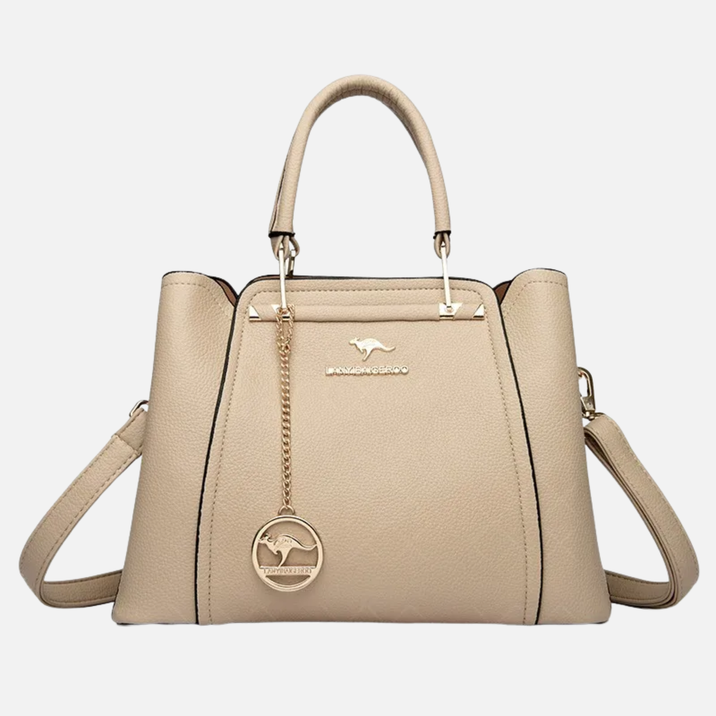 Sac à main bandoulière avec son charms doré Vittoria