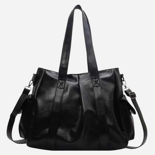 Sac à main bandoulière rétro de cours souple Lucie