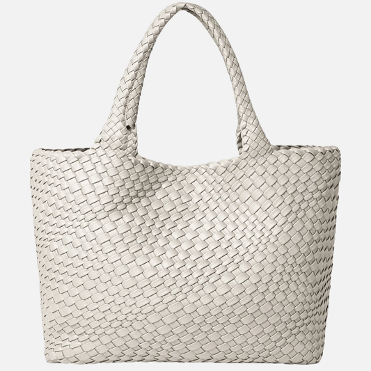 Sac à main cabas tressé avec pochette assortie Chloé