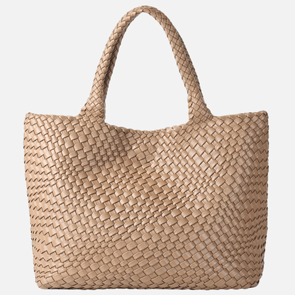 Sac à main cabas tressé avec pochette assortie Chloé