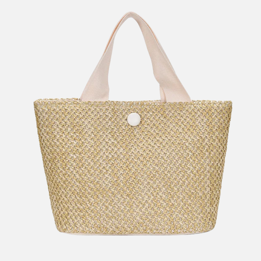 Sac à main en paille tressée Stella