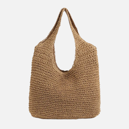 Sac à main hobo en paille Luna